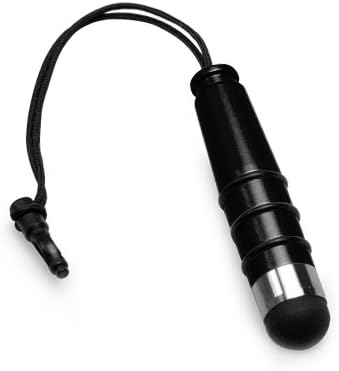 Poco M2 Stylus Pen, Boxwave® [מיני חרט קיבולי] קצה גומי קטן קצה קיבולי עט עט לפוקו M2 - סילון שחור